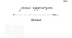 Desktop Screenshot of jenniepperson.com