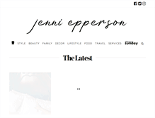 Tablet Screenshot of jenniepperson.com